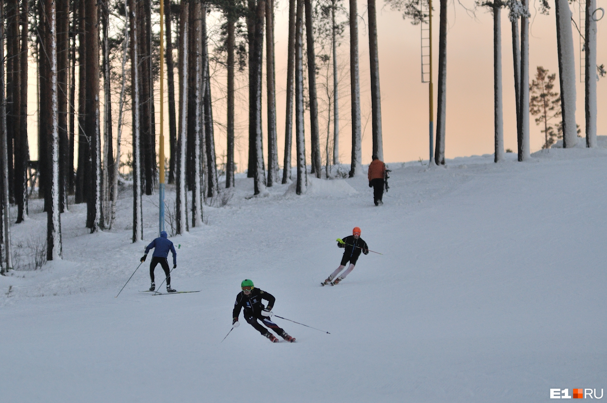 В России много горнолыжных курортов