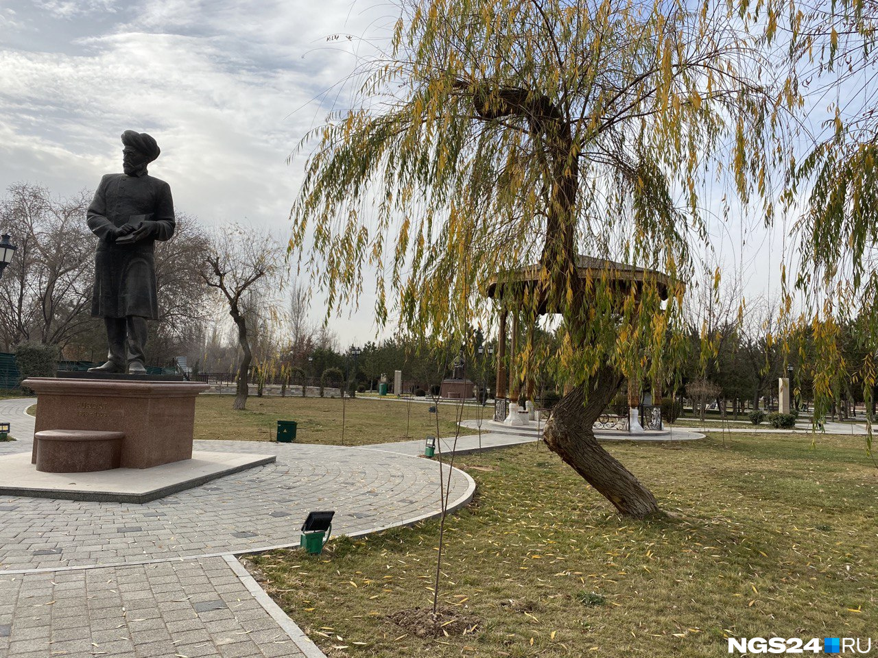 Ташкент, по словам Евгении, более зеленый, чем Красноярск