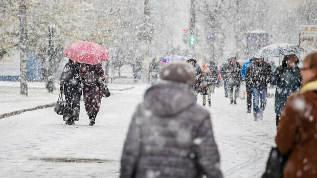 В субботу 20 ноября Центральную Россию ждет сильнейший снегопад за всю историю метеонаблюдений