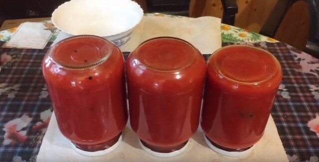Домашний томатный сок: густой, ароматный, без семечек и консервантов