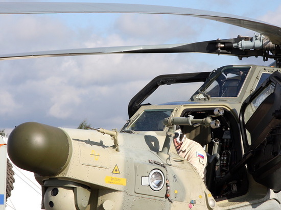 Минобороны РФ опубликовало видео боевой работы вертолетов Ми-28Н в зоне СВО