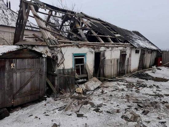 В Шебекинском городском округе под обстрел попало село Красное